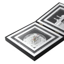 Islamic Craft Photo Frame Clock 19*19 cm