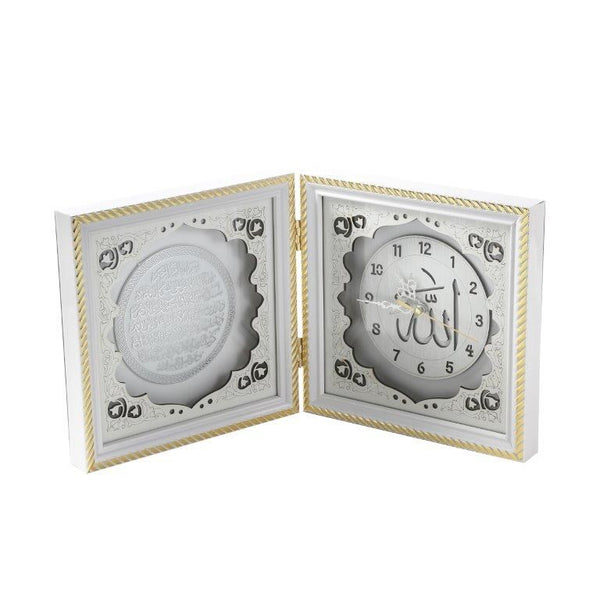 Islamic Craft Photo Frame Clock 19*19 cm