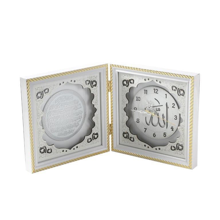 Islamic Craft Photo Frame Clock 19*19 cm