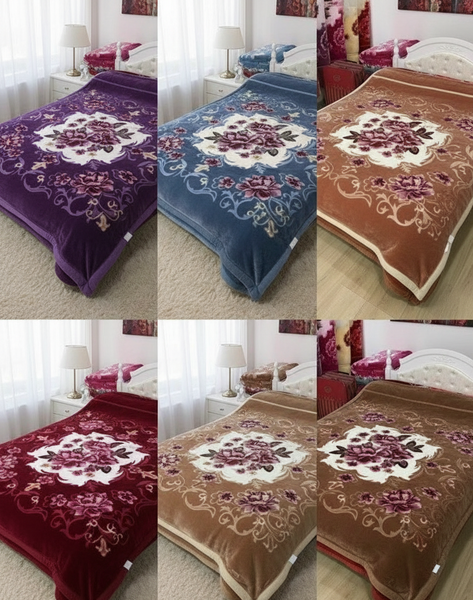 Super Soft Fluffy Warm Double Layer Queen Blanket 200*240 cm