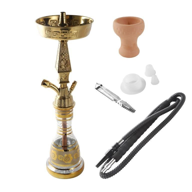 Shisha Hookah Argileh Complete Kit with Hose 52.5 cm