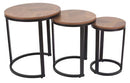 Nesting Coffee Table Set 3 Piece Modern Furniture