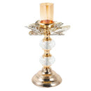 Glass Craft Wedding Table Centrepiece Candleholder 30cm