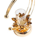 Glass Craft Wedding Table Centrepiece Candleholder 21cm