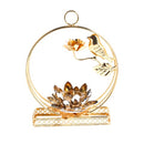 Glass Craft Wedding Table Centrepiece Candleholder 18*23cm