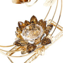 Glass Craft Wedding Table Centrepiece Candleholder 18*23cm