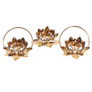 Glass Craft Wedding Table Centrepiece Candleholder 34cm