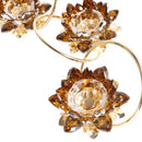 Glass Craft Wedding Table Centrepiece Candleholder 34cm