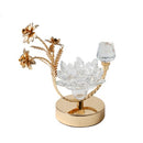Glass Craft Wedding Table Centrepiece Candleholder 21cm