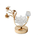 Glass Craft Wedding Table Centrepiece Candleholder 21cm