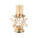 Glass Craft Wedding Table Centrepiece Candleholder 35cm