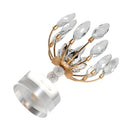 Glass Craft Wedding Table Centrepiece Candleholder 18cm