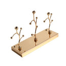 Glass Craft Wedding Table Centrepiece Candleholder 23*8*20cm