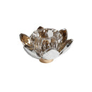 Glass Craft Wedding Table Centrepiece Candleholder 23*8*20cm