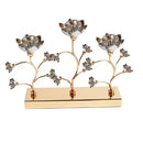 Glass Craft Wedding Table Centrepiece Candleholder 23*8*20cm