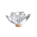 Glass Craft Wedding Table Centrepiece Candleholder 24*19.5cm