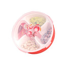 Plastic Divided Round Snack Box 28*28*8 cm
