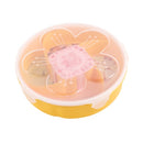 Plastic Divided Round Snack Box 25*25.5*7 cm
