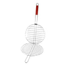 BBQ Fish Grill Rack 59cm Outdoor Cooking Use