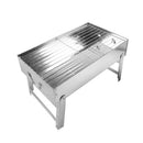 Outdoor Portable Charcoal BBQ Grill 39*23*8
(0.4mm)