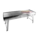 Outdoor Portable Charcoal BBQ Grill 76.5*26*8
(0.4mm)