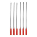 BBQ Accessories Flat BBQ Skewers Pack/6 Pcs 73*34*69 cm