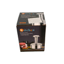 Stainless Steel Burger Press Patty Maker 8 cm
