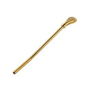 Stainless Steel Straw Spoon Utensils Set/6 Pcs 7.5*16cm
