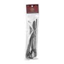 Stainless Steel Straw Spoon Utensils Set/6 Pcs 20.5cm