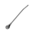 Stainless Steel Straw Spoon Utensils Set/6 Pcs 20.5cm