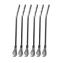 Stainless Steel Straw Spoon Utensils Set/6 Pcs 20.5cm