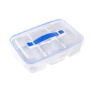 Rectangular Plastic Storage Organizer 24.5*18*6.7 cm