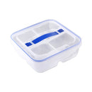 Rectangular Plastic Storage Organizer 20*20*6.1 cm
