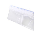 Rectangular Plastic Storage Organizer 20*20*6.1 cm
