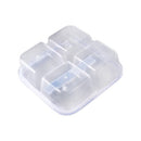 Rectangular Plastic Storage Organizer 20*20*6.1 cm