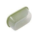 Stackable Rectangular Plastic Crisper Box Set/3 Pcs 20*15*6.5 cm