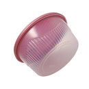 Stackable Round Plastic Crisper Box Set/4 Pcs 2800ML+1800+800+500ML
