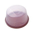 Stackable Round Plastic Crisper Box Set/4 Pcs 2800ML+1800+800+500ML