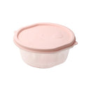 Stackable Round Plastic Crisper Box Set/4 Pcs 2+1.05+0.53+0.2L