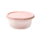 Stackable Round Plastic Crisper Box Set/3 Pcs 1+0.53+0.2L