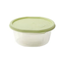 Stackable Round Plastic Crisper Box Set/3 Pcs 1+0.53+0.2L