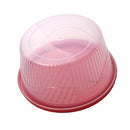 Stackable Round Plastic Crisper Box Set/3 Pcs 22*10.5 cm