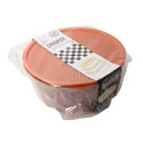 Stackable Round Plastic Crisper Box Set/3 Pcs 23*9.5 cm