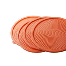 Stackable Round Plastic Crisper Box Set/3 Pcs 20*8 cm
