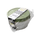 Stackable Round Plastic Crisper Box Set/3 Pcs 20*8 cm