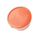 Stackable Round Plastic Crisper Box Set/3 Pcs 20*8 cm