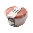Stackable Round Plastic Crisper Box Set/3 Pcs 20*8 cm