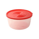 Stackable Round Plastic Crisper Box Set/7 Pcs 22*11 cm