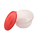 Stackable Round Plastic Crisper Box Set/7 Pcs 22*11 cm