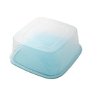 Stackable Square Plastic Crisper Box Set/5 Pcs 22.5 cm